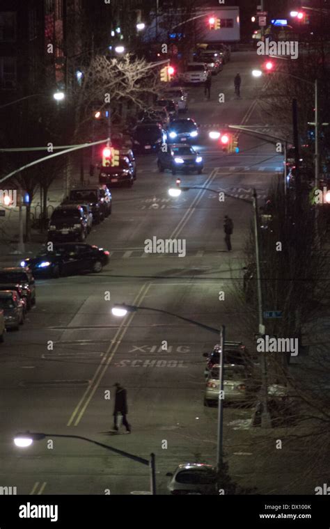 Busy street in New York City Stock Photo - Alamy