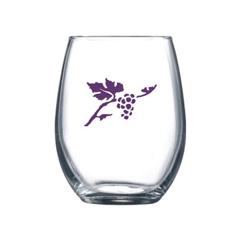 Stemless Archers Decorative Glassline