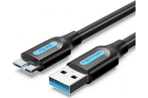 Кабель VENTION USB 3 0 AM micro B 0 5м COPBD выгодная цена отзывы