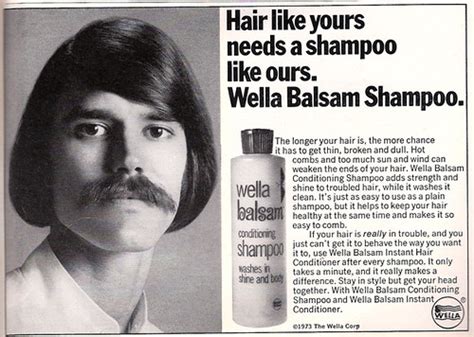 Wella Balsam Shampoo Retro Ad A Groovy Vintage Retro Ad Fr Flickr