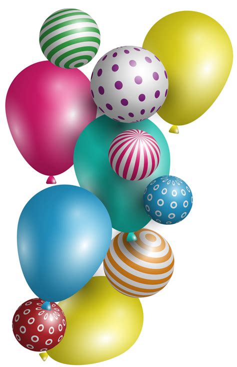 Birthday Balloons Png Vector Design Cdr Ai Eps Png Svg