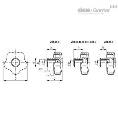 VCT 40 B M8 C3 Kopen Bestel Bij Elesa Ganter B V