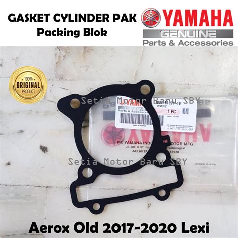 Pak Gasket Cylinder Packing Blok Lexi Aerox Old Asli Original