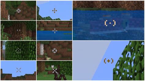 Custom Crosshairs Pack Minecraft PE Texture Packs