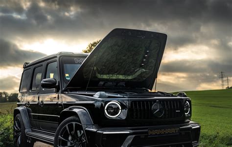 Wallpaper Mercedes Benz The Hood Amg Inferno G Class Gelandewagen