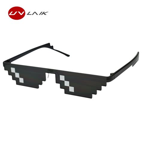 Buy Uvlaik Deal With It Glasses 8 Bits Thug Life Sunglasses Women Men