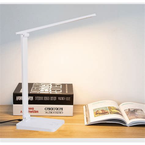 Multifunctional USB LED Desk Lamp with Wireless Charger – Urban Global