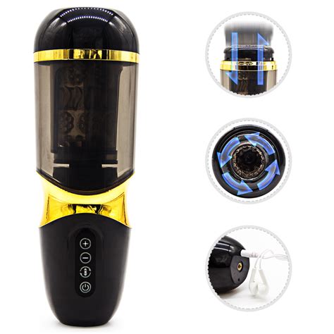 Automatic Male Masturbator With Powerful Thrust Rotation Mode Electric Masturbation Cup