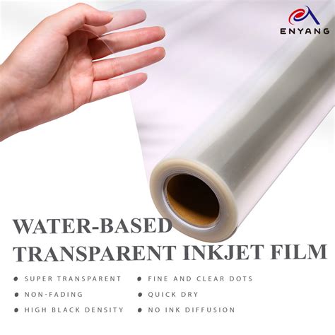 A2 A4 Pet Waterproof Polycarbonate Inkjet Clear Transparency Film