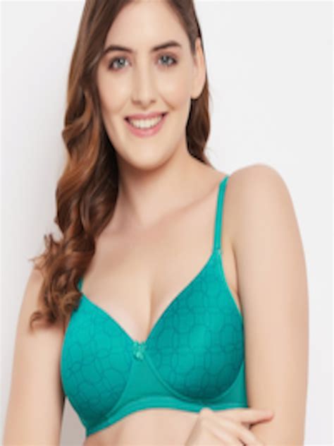 Buy Clovia Padded Non Wired Full Cup Printed Multiway T Shirt Bra Bra For Women 20838482 Myntra