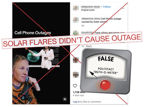 Fact Check Bad Connection Solar Flares Didn’t Cause Atandt’s Cellphone Outage The Paradise News