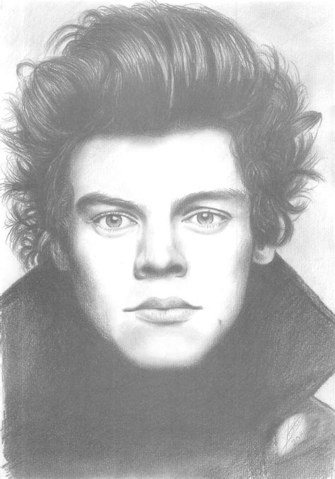 One Direction Drawing Harry