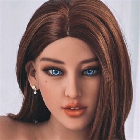 Neodoll Racy Cecelia Head Sex Doll Head M16 Compatible Brown Love