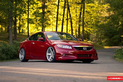 Sporty- Looking Red Honda Accord with Chrome Trim — CARiD.com Gallery