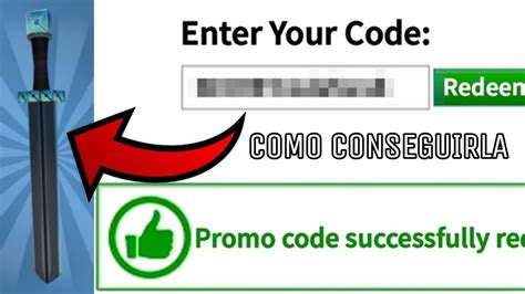 NUEVO PROMO CODE COMO CONSEGUIR LA ESPADA DEL DESARROLLADOR GRATIS