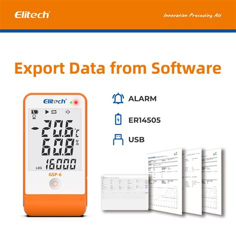 Mua Elitech Digital Temperature Humidity Data Logger Pharmacy Ddl With