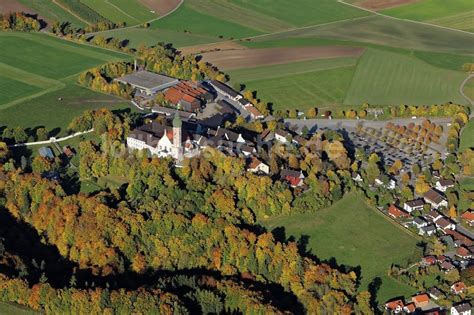 Andechs Aus Der Vogelperspektive Geb Udekomplex Des Klosters Andechs