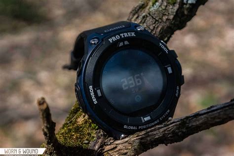 field testing  casio pro trek smart outdoor  worn wound