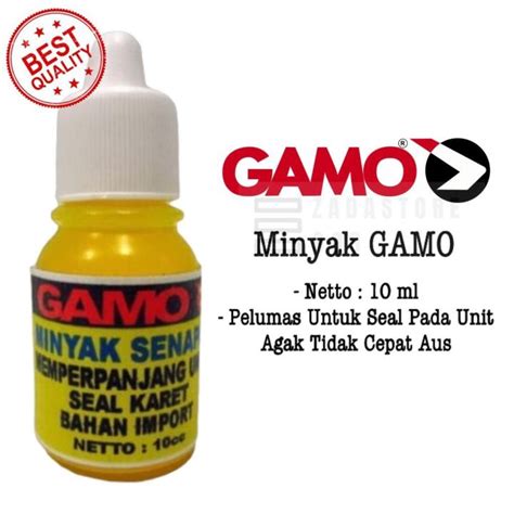 SILICONE OIL GAMO OLI PELUMAS SILICONE AIRSOFT MINYAK GAMO Lazada