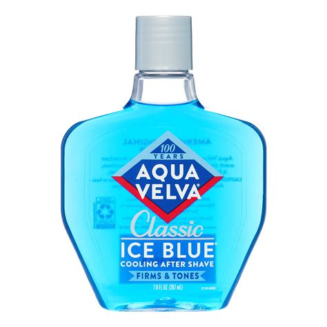 Aqua Velva After Shave Classic Ice Blue Scent 7 Fl Oz