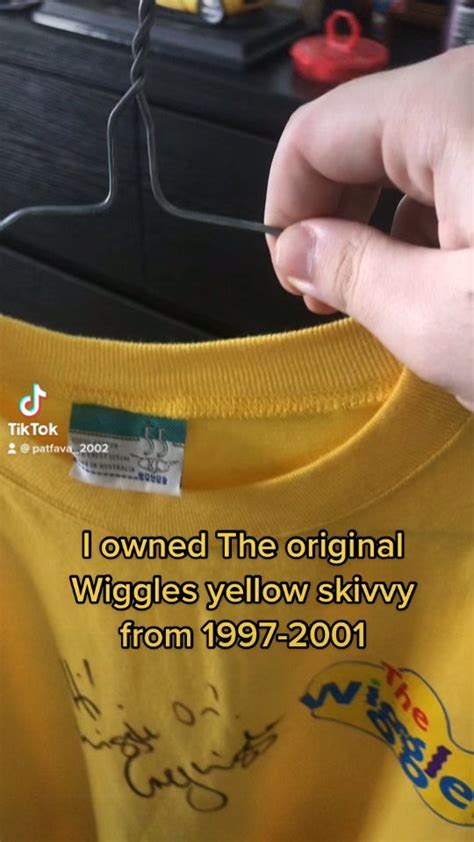 I Owned The Actual Yellow Skivvy From 1997 Rwiggles