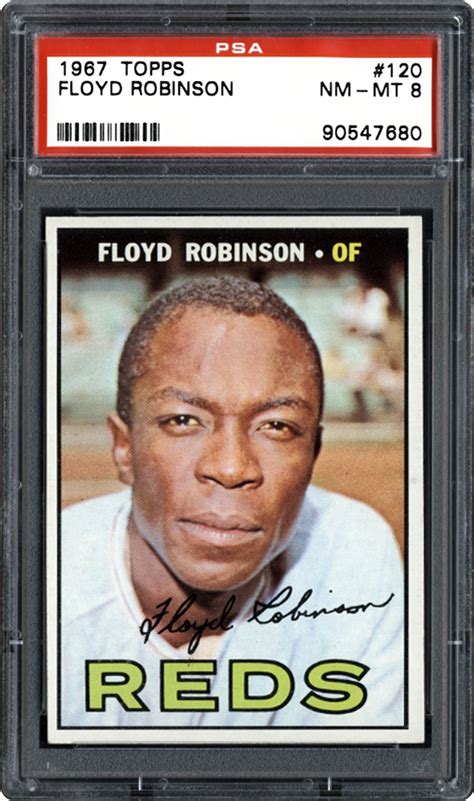 1967 Topps Floyd Robinson Psa Cardfacts™