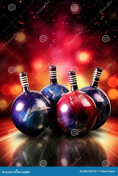 Enchanting Bowling Night Invitation Card Backgrounds For Unforgettable