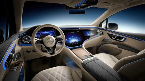 2023 Mercedes-Benz EQS SUV Interior Unveiled With Up To Seven Seats