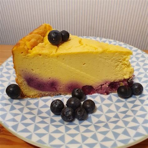 Veganer Blaubeer Käsekuchen vegan und munter