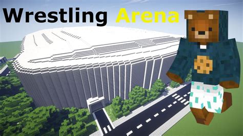 Minecraft Wrestling Arena mit kompletter Einrichtung 7 800 Plätze