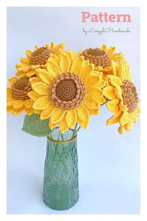 Sunflower Crochet Pattern Amigurumi Free Pattern Crochet Amigurumi