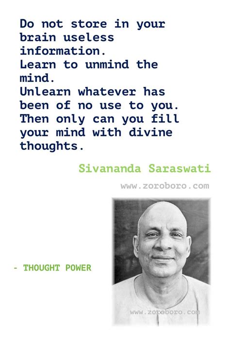 Swami Sivananda Quotes. Sivananda Saraswati Teachings. Sivananda ...