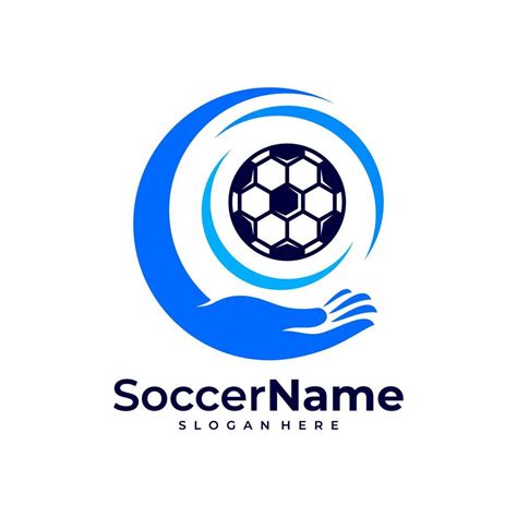 Care Soccer Logo Template Football Logo Design Vector 13999278 Vector Art At Vecteezy