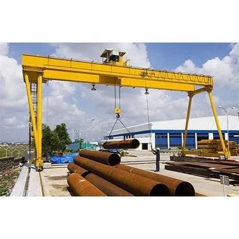 Double Girder Electric Heavy Duty Gantry Crane Capacity Ton At