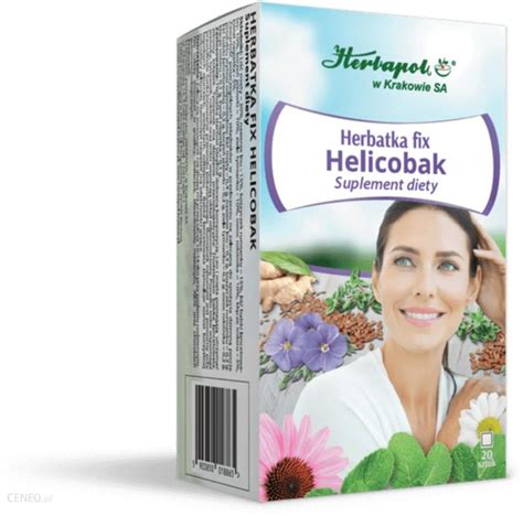 Herbapol Krak W Herbatka Fix Helicobak Wspomaga Trawienie Sasz