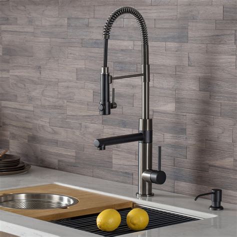 Kraus Artec Pro™ 2-Function Commercial Style Pre-Rinse Kitchen Faucet ...