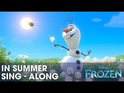 Summer sung by Olaf (Frozen) - English ESL video lesson