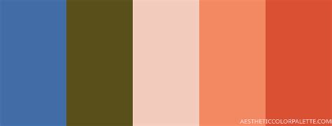 Tropical color palette - Aestheticcolorpalette