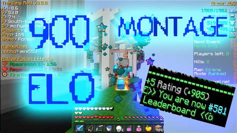 900 RANKED SKYWARS ELO Hypixel Ranked Skywars Montage YouTube