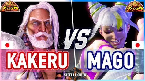 Sf Kakeru Jp Vs Mago Juri Street Fighter Youtube