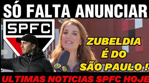 Saiu Agora Zubeldia O Novo T Cnico Do S O Paulo Ultimas Noticias