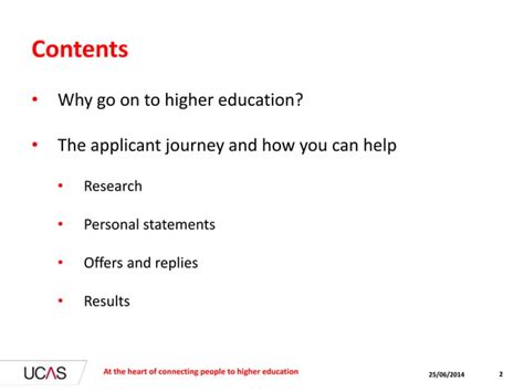 University Application Process Ppt