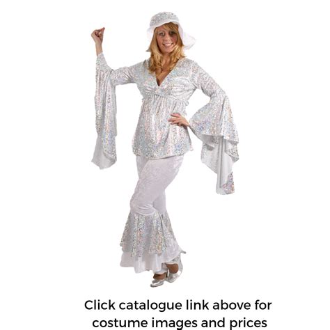 Ladies 1960s 1970s And Abba Fancy Dress Costume Hire