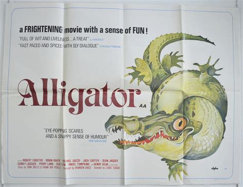 Alligator Original Cinema Movie Poster From Pastposters British