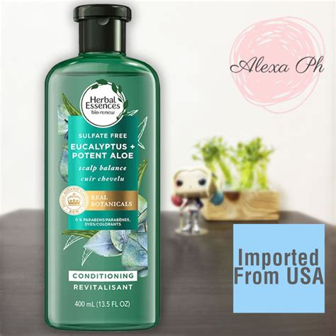 Herbal Essences Eucalyptus Potent Aloe Scalp Balance Real