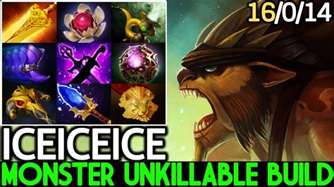 Iceiceice [bristleback] Monster Unkillable Build Imba Raid Boss 7 22 Dota 2 Youtube