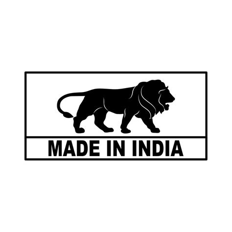 Made In India Label - (.Ai .PNG .SVG .EPS Free Download)