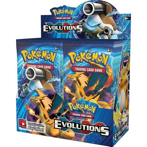 Pokemon Tcg Xy Evolutions Sealed Booster Box 36 Packs Per Box