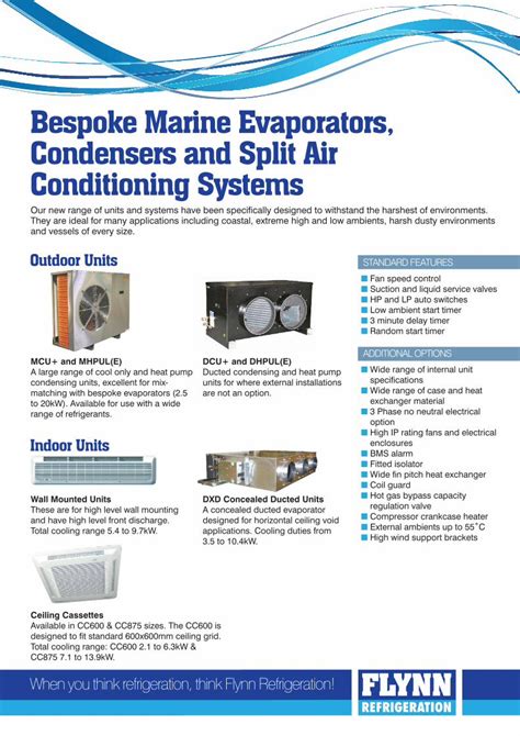 Pdf Bespoke Marine Evaporators Condensers And Split Air