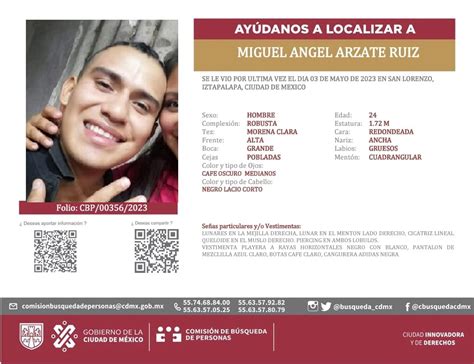 Metrocdmx On Twitter Si Tienes Informaci N Para Localizar A Miguel